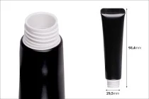 Σωληνάριο πλαστικό 15 ml (φαρδύ στόμιο) με εσωτερική επίστρωση αλουμινίου σε μαύρο ματ χρώμα - 12 τμχ Σωληνάριο πλαστικό 15 ml (φαρδύ στόμιο) με εσωτερική επίστρωση αλουμινίου σε μαύρο ματ χρώμα - 12 τμχ