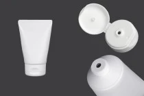 Kunststofftube 100 ml weiß mit Aluminium-Innenbeschichtung und Flip-Top-Verschluss – 12 Stück Kunststofftube 100 ml weiß mit Aluminium-Innenbeschichtung und Flip-Top-Verschluss – 12 Stück