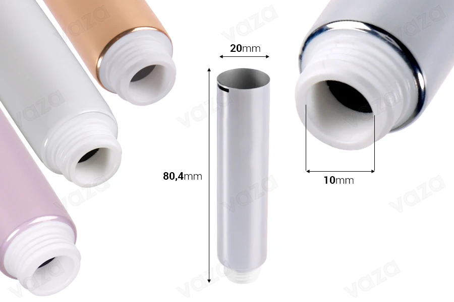 Tub plastik 10 ml (grykë e gjerë) me veshje të brendshme alumini (kërkon izolim termik) - 12 copë-imazh_dimensione