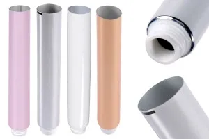 Tubo in plastica da 20 ml (bocca larga) con rivestimento interno in alluminio (richiede termosaldatura) - 12 pz-1