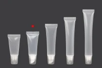 Tubes de gloss à lèvres en plastique transparent (PP) de 10ml