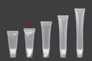 10ml transparente Lipgloss-Tube aus Kunststoff (PP).-6