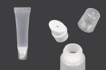 Tubo lucidalabbra in plastica trasparente (PP) da 15 ml Tubo lucidalabbra in plastica trasparente (PP) da 15 ml