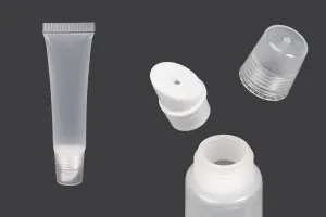 15 ml transparente Lipgloss-Tube aus Kunststoff (PP).-1