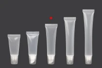 Tubo lucidalabbra in plastica trasparente (PP) da 15 ml Tubo lucidalabbra in plastica trasparente (PP) da 15 ml