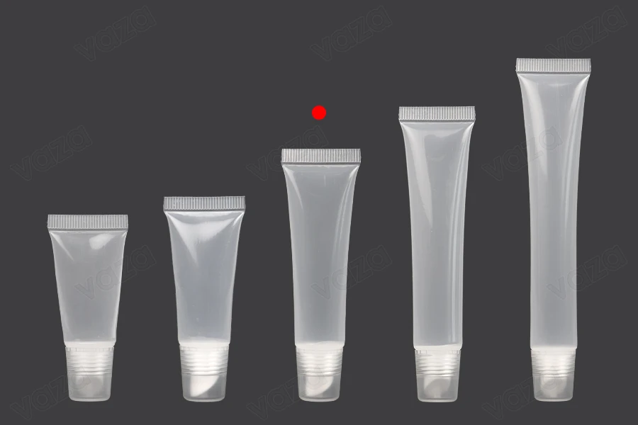 Tubes de gloss à lèvres en plastique transparent (PP) de 15 ml-photo_groupe