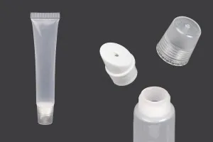 20ml transparente Lipgloss-Tube aus Kunststoff (PP).-1