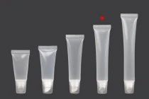 Tubo lucidalabbra in plastica trasparente (PP) da 20 ml Tubo lucidalabbra in plastica trasparente (PP) da 20 ml
