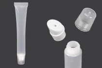 Διάφανο πλαστικό (PP) σωληνάριο 25 ml για lip gloss - 12 τμχ Διάφανο πλαστικό (PP) σωληνάριο 25 ml για lip gloss - 12 τμχ