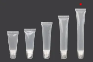 25 ml transparente Lipgloss-Tube aus Kunststoff (PP).-6