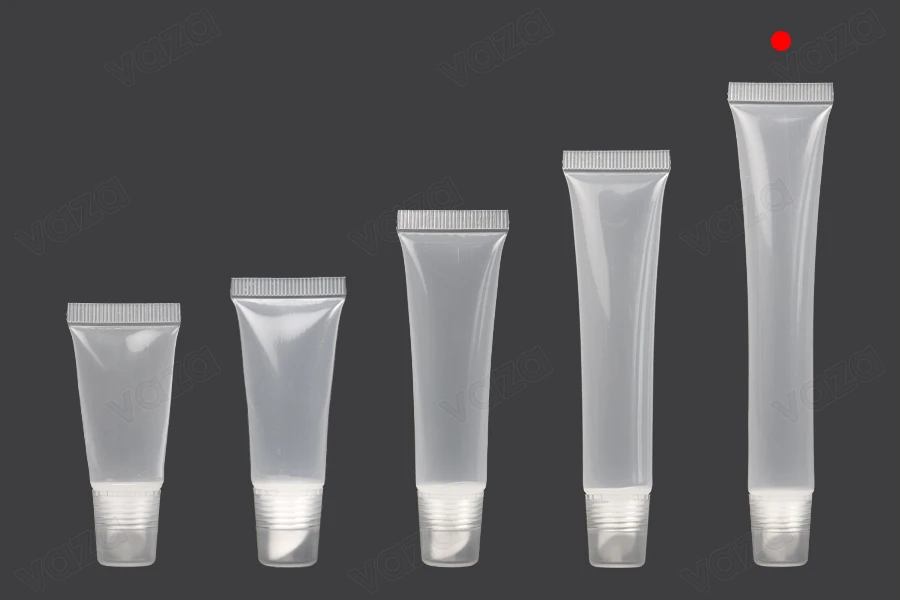 25 ml transparent plastic (PP) lip gloss tube - 12 pcs 25 ml transparent plastic (PP) lip gloss tube - 12 pcs-image_group