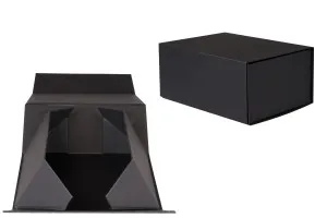 Black paper box with magnetic closure 185x135x82 mm - 20 pcs-1
