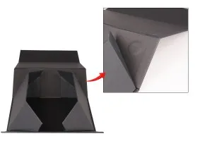 Black paper box with magnetic closure 185x135x82 mm - 20 pcs-5