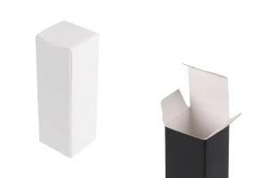 Χάρτινο κουτάκι συσκευασίας 30x30x90 mm με εσωτερική foam θήκη για μπουκάλια αιθέριων ελαίων 10 ml - 20 τμχ