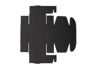 Κουτί συσκευασίας μαύρο από χαρτί κραφτ χωρίς παράθυρο 130x120x60 mm - 20 τμχ Κουτί συσκευασίας μαύρο από χαρτί κραφτ χωρίς παράθυρο 130x120x60 mm - 20 τμχ