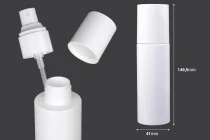 Μπουκάλι 100 ml πλαστικό (PET) λευκό με σπρέι και καπάκι - 6 τμχ Μπουκάλι 100 ml πλαστικό (PET) λευκό με σπρέι και καπάκι - 6 τμχ