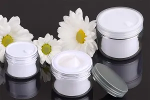 Doppelbehälter für Creme 200 ml aus Kunststoff mit Deckel, Kunststoffverschluss und Spatel - 6 Stk-3