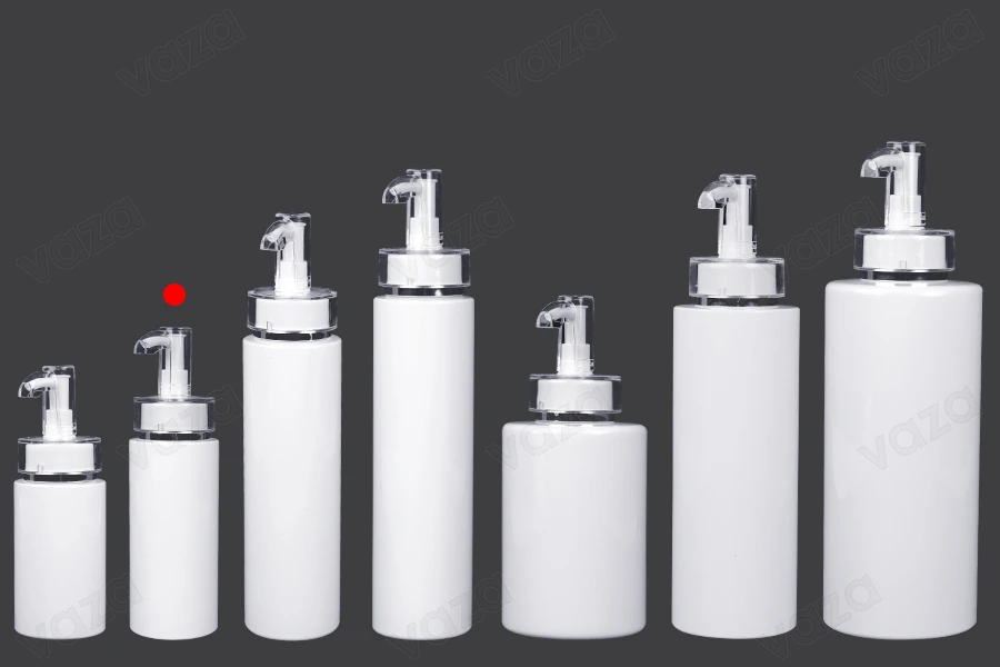 150 ml PET bottle with cream pump (PP24) and cap - 6 pcs 150 ml PET bottle with cream pump (PP24) and cap - 6 pcs-image_group