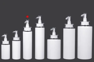 Flacon PET de 200 ml avec pompe à crème (PP24) et bouchon - 6 pcs-8