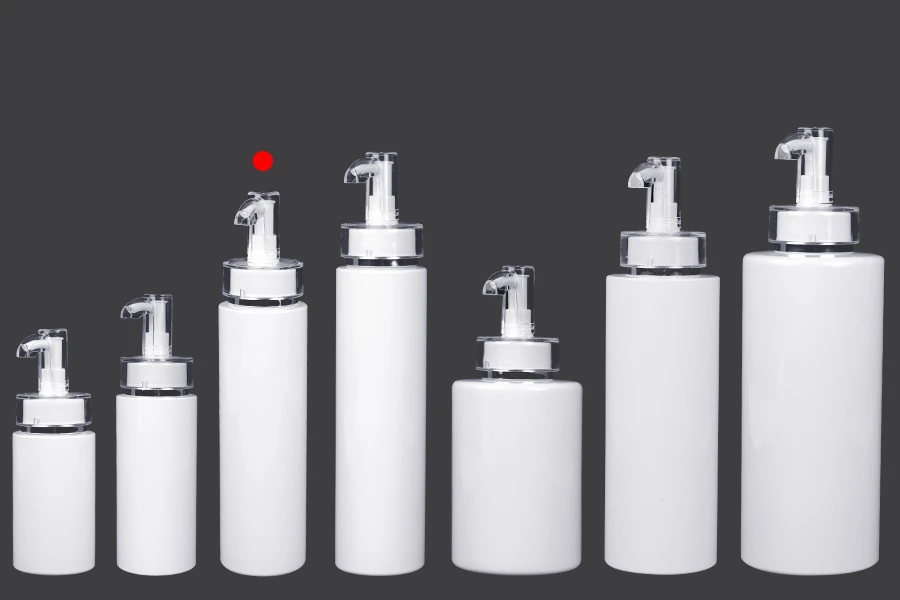 Μπουκάλι 200 ml PET με αντλία κρέμας (PP24) και καπάκι - 6 τμχ Μπουκάλι 200 ml PET με αντλία κρέμας (PP24) και καπάκι - 6 τμχ