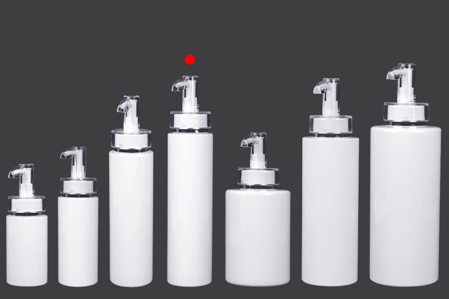 Μπουκάλι 250 ml PET με αντλία κρέμας (PP24) και καπάκι - 6 τμχ Μπουκάλι 250 ml PET με αντλία κρέμας (PP24) και καπάκι - 6 τμχ