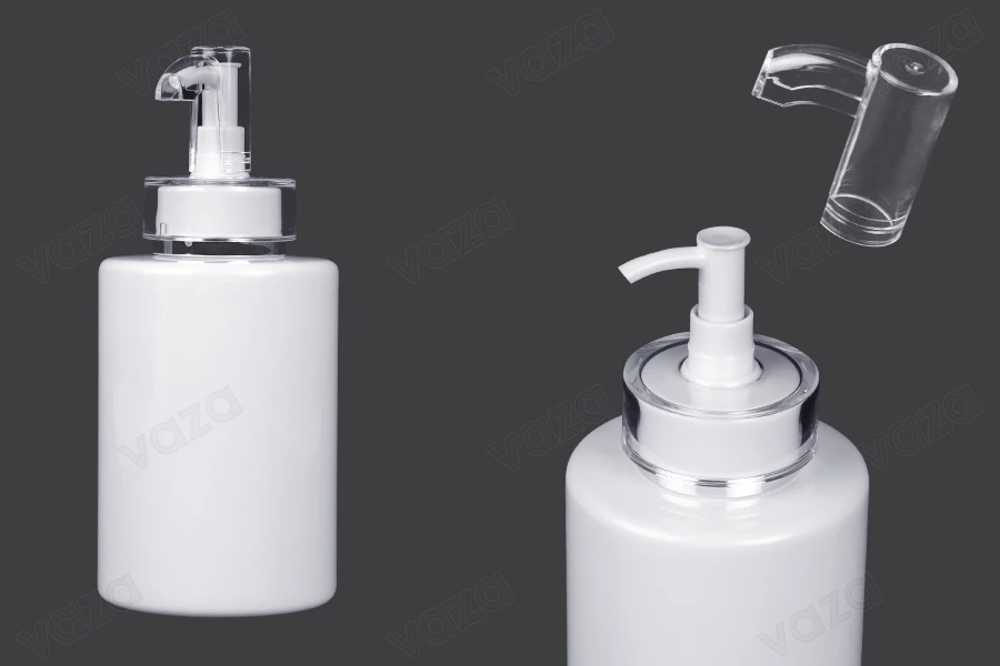 Μπουκάλι 300 ml PET με αντλία κρέμας (PP24) και καπάκι - 6 τμχ Μπουκάλι 300 ml PET με αντλία κρέμας (PP24) και καπάκι - 6 τμχ-εικόνα_προϊοντική