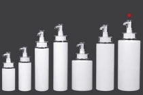 500 ml PET bottle with cream pump (PP24) and cap - 6 pcs