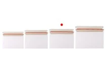 Paper envelope 330x240 mm with integrated sealing tape - 10 pcs