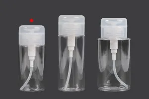 Plastikflasche 120 ml mit Pumpspender für Demaquillage - 12 Stk-3