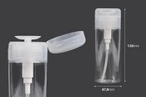Πλαστικό μπουκάλι 150 ml με αντλία pumper για ντεμακιγιάζ- 12 τμχ Πλαστικό μπουκάλι 150 ml με αντλία pumper για ντεμακιγιάζ- 12 τμχ