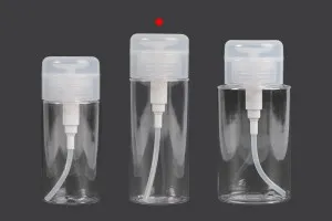 Plastikflasche 150 ml mit Pumppumpe für Aceton - 12 Stk-3