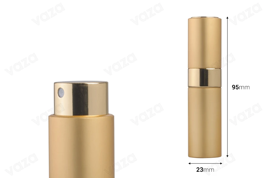 Sprühflasche für Parfüm 8 ml Aluminium in verschiedenen Matt-Farben Sprühflasche für Parfüm 8 ml Aluminium in verschiedenen Matt-Farben-bildabmessungen
