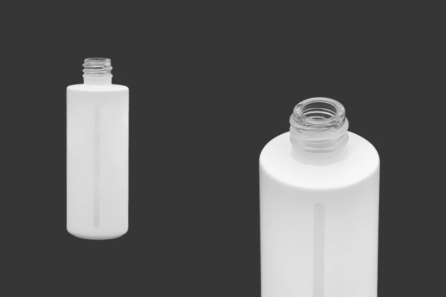 Μπουκάλι 50 ml γυάλινο 18/415 σε λευκό χρώμα Μπουκάλι 50 ml γυάλινο 18/415 σε λευκό χρώμα