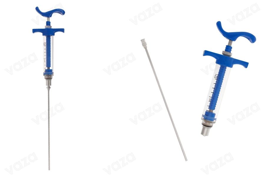 10 ml Mehrzweckspritze aus Kunststoff - mit Nadel 160 mm-produktbild