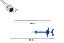 Σύριγγα πλαστική 30 ml πολλαπλών χρήσεων με μεταλλική βελόνα 160 mm Σύριγγα πλαστική 30 ml πολλαπλών χρήσεων με μεταλλική βελόνα 160 mm