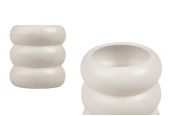 Ceramic candle jar 82x88 mm in various colors