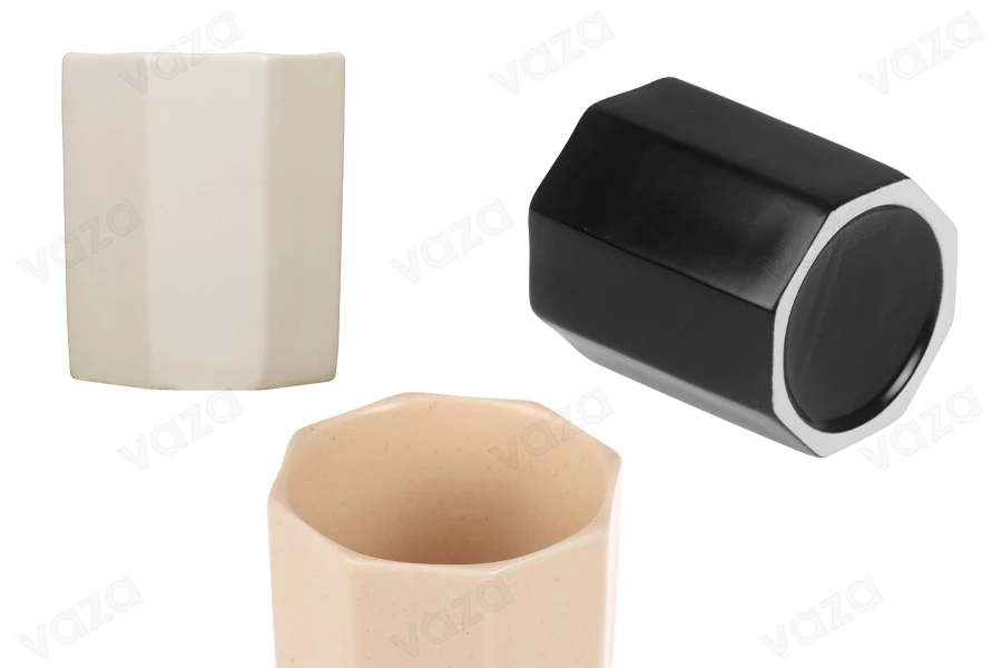 Κεραμικό βάζο για κερί 67x75 mm σε διάφορα χρώματα Κεραμικό βάζο για κερί 67x75 mm σε διάφορα χρώματα-εικόνα_προϊοντική