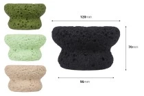 Διακοσμητικό βάζο από τσιμέντο 120x70 mm σε διάφορα χρώματα Διακοσμητικό βάζο από τσιμέντο 120x70 mm σε διάφορα χρώματα