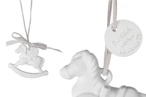 Diffuseur en plâtre en forme de cheval 90x70mm-1