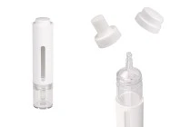 Μπουκαλάκι πλαστικό (PET) 15 ml με σταγονόμετρο και κουμπί για serum