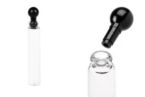 Γυάλινο φιαλίδιο 2 ml για tester αρωμάτων με πλαστικό καπάκι - 100 τμχ Γυάλινο φιαλίδιο 2 ml για tester αρωμάτων με πλαστικό καπάκι - 100 τμχ