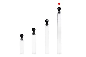 Glastesterflasche 5 ml mit Kunststoffverschluss - 100 Stk-6