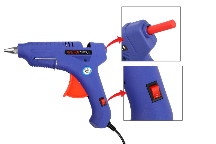 Hot melt glue gun for sealing wax Hot melt glue gun for sealing wax