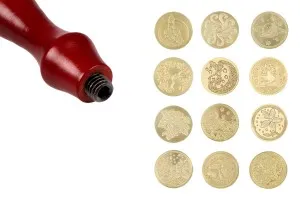 Wooden wax stamp handle-3
