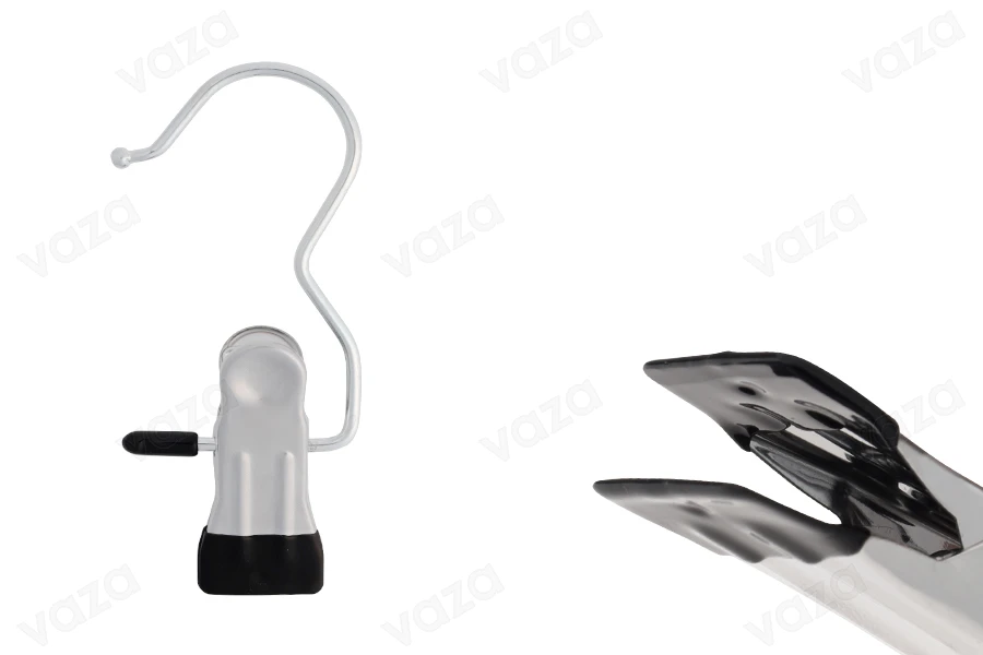 Metallhaken mit schwarzem Clip 108x23 mm-εικόνα_προϊοντική