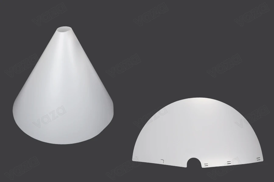 Koni PVC për reflektimin e produkteve në fotografi 360 × 350 mm-imazh_produkt