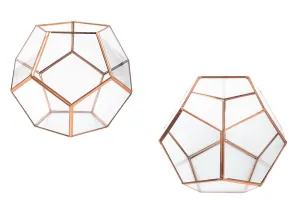 Photophore en verre pour bougie-1