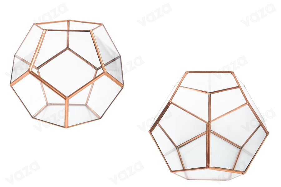 Polygon candle glass decoration accessory Polygon candle glass decoration accessory-εικόνα_προϊοντική