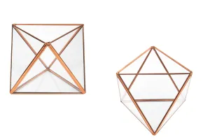 Photophore en verre pour bougie-1
