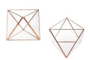 Photophore en verre pour bougie-1
